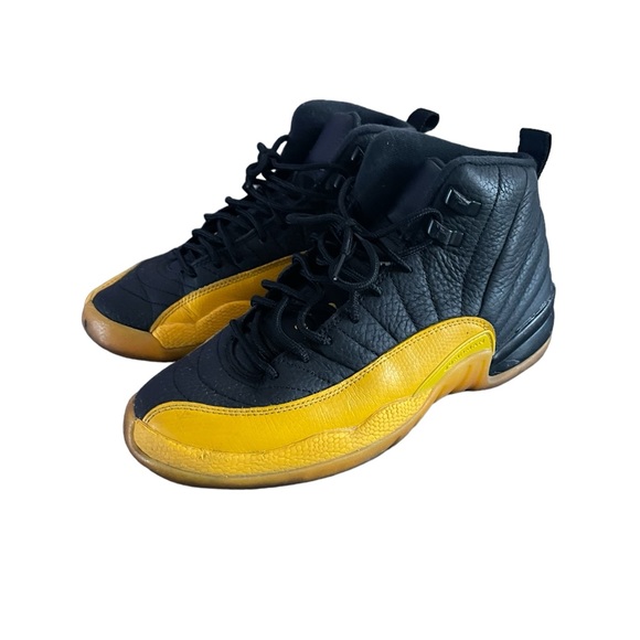 black and yellow 12s goat